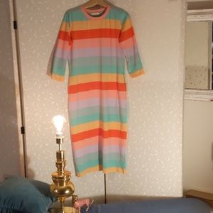 Roolee bright stripes dress